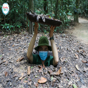 CU CHI TUNNELS GROUP TOUR HALF DAY