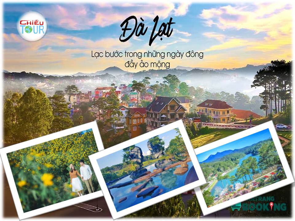 TOUR ĐÀ LẠT KHỎI HÀNH TỪ HẬU GIANG GIÁ RẺ