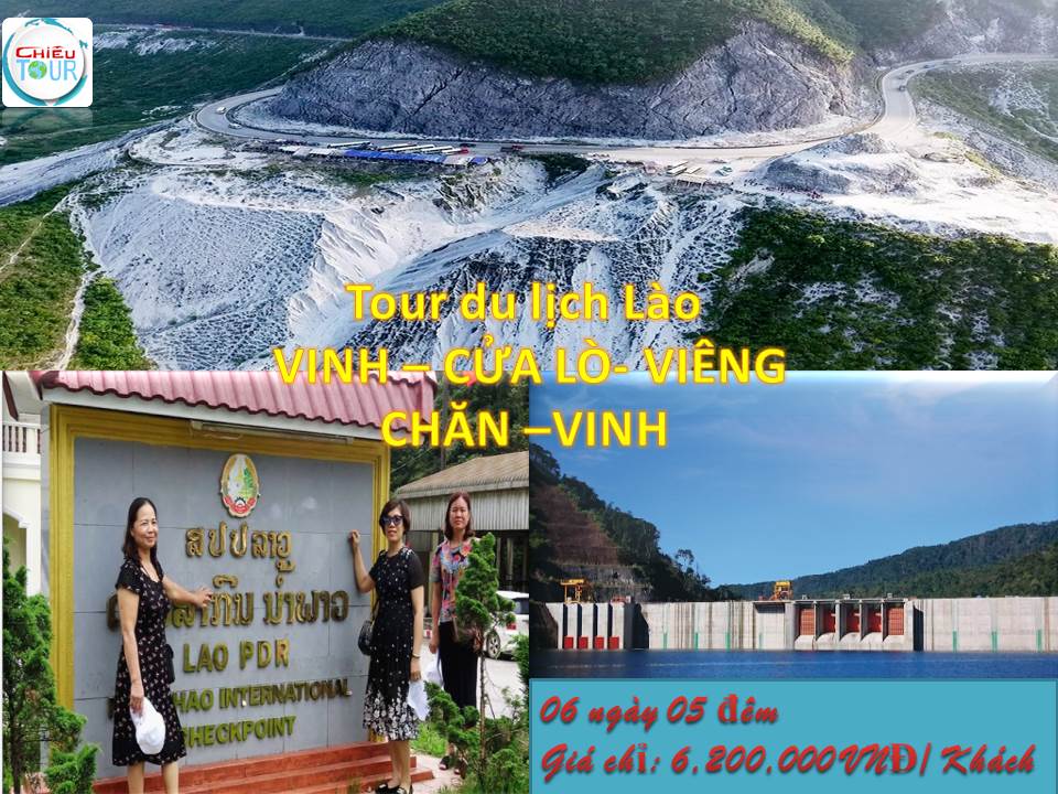 Tour du lịch VINH – CỬA LÒ- VIÊNG CHĂN –VINH