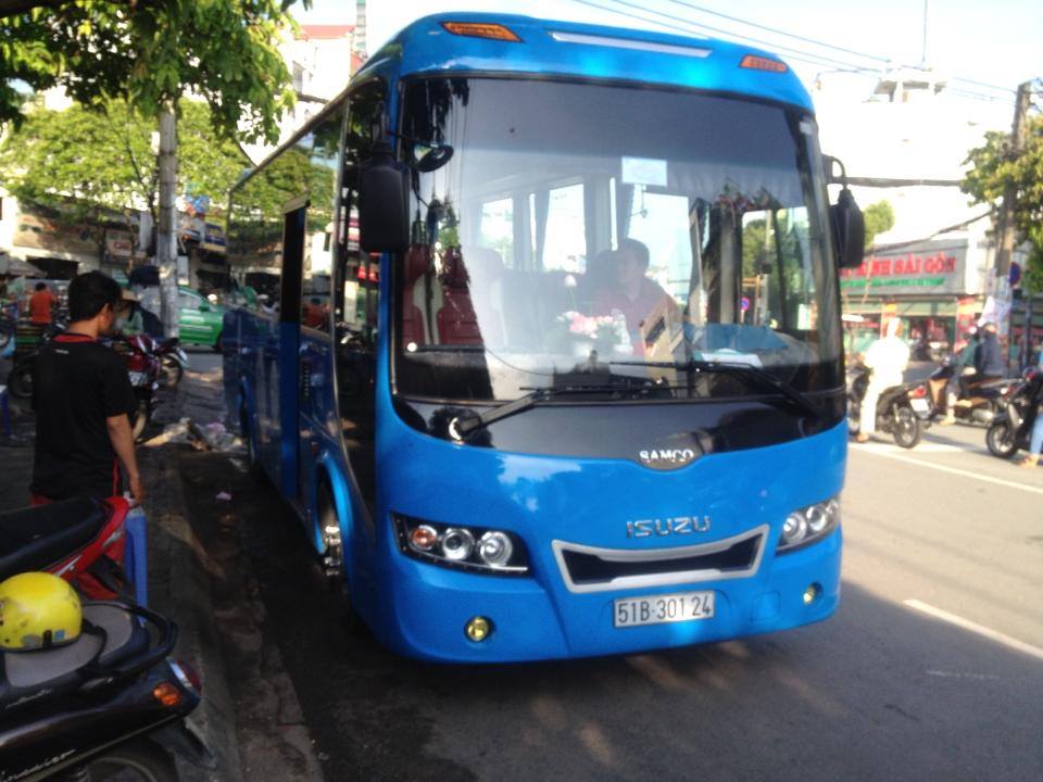 Xe Chiêu tour tại Tân Phú