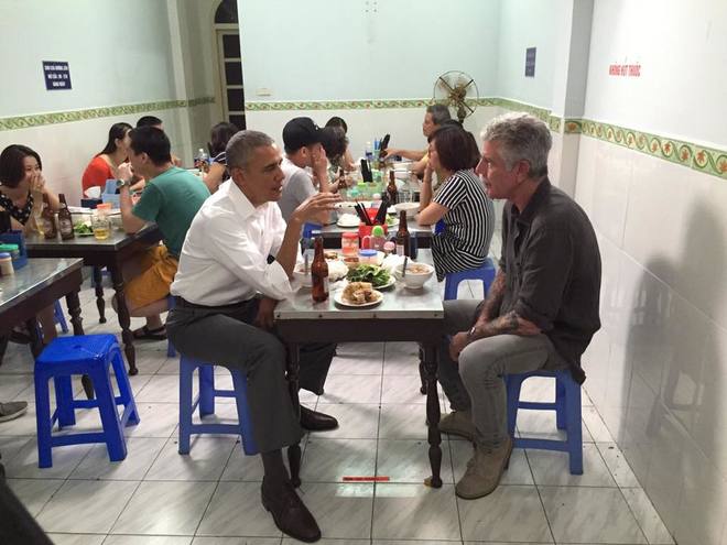 Ông Obama Ăn bún trả tại Hà Nội