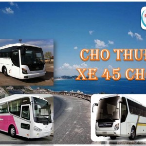 Cho thuê xe du lịch 45 chỗ tại Phú Nhuận