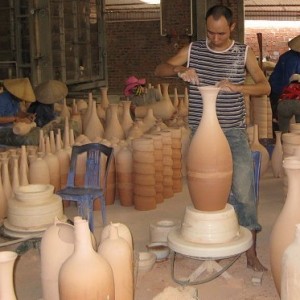 Làng nghề gốm đổ tại Vĩnh Long