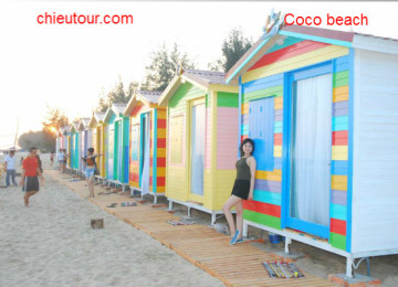 TOUR DU LICH CẮM TRẠI TẠI CÔ CÔ BEACH CAMP - HAM THUẬN NAM